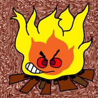 Злой огонь картинки для детей