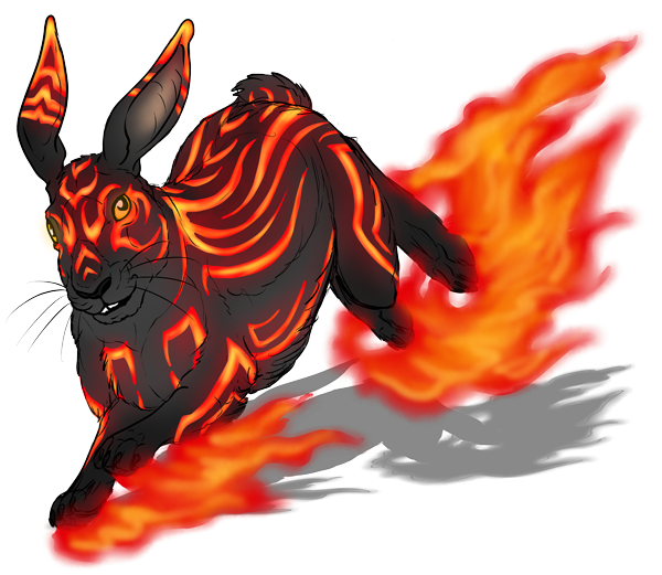 Огненный заяц