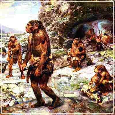 Картинки неандертальцы и огонь (67 фото)