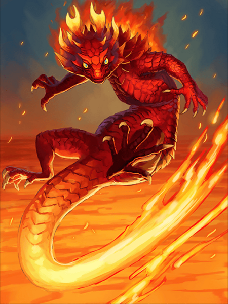 Огненная саламандра ДНД