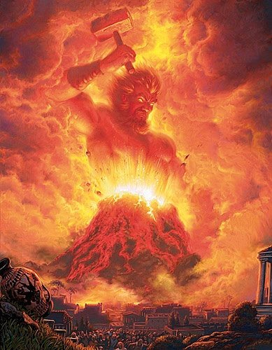 Гефест вулкан Бог