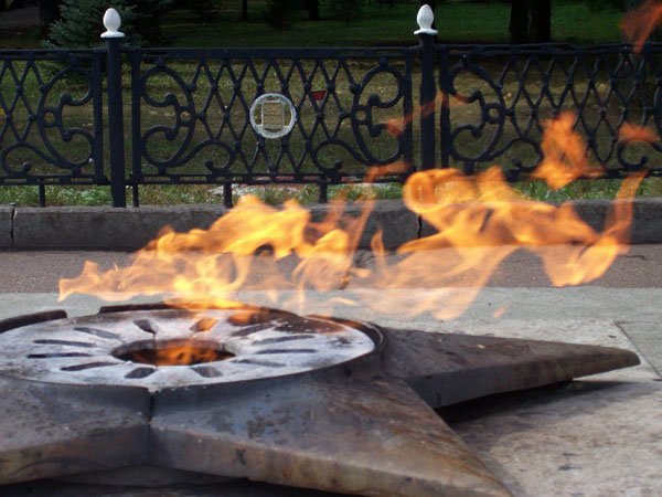 Вечный огонь города Стерлитамак