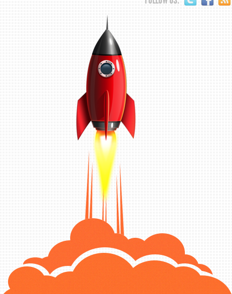 Огонь от ракеты