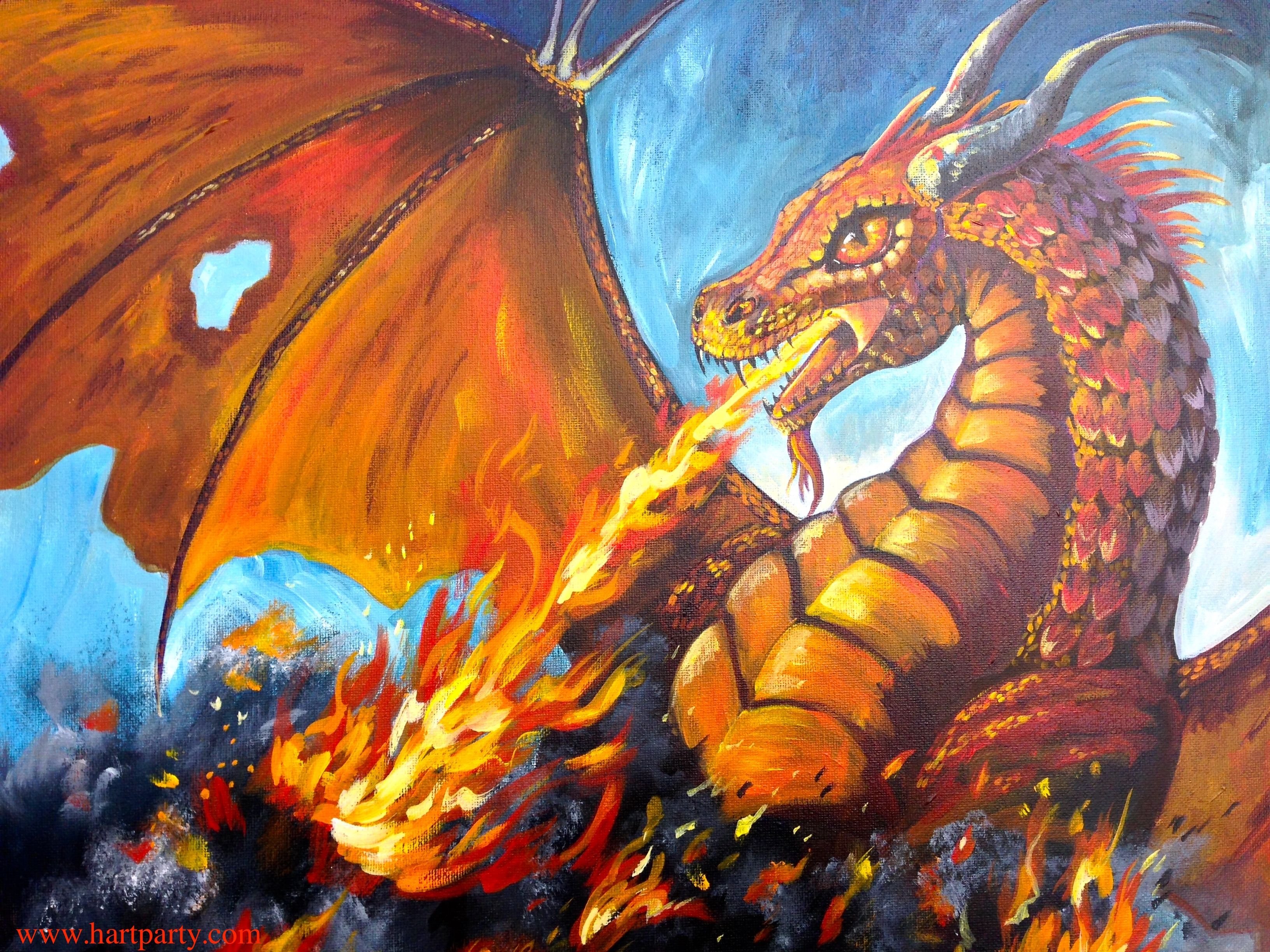 Пламя Дракона Картинки