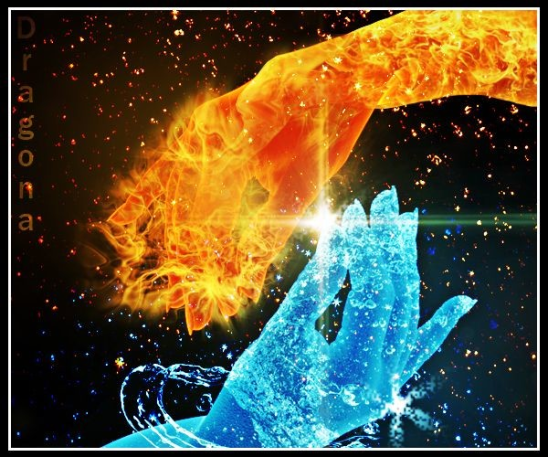 Огонь и вода руки