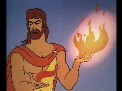 Мультфильм Прометей 1974 с огнем