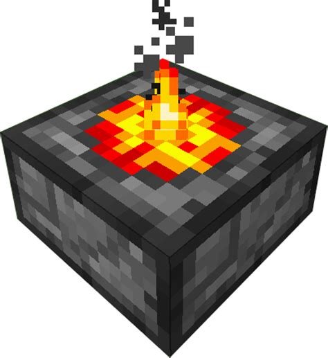 Огонь майнкрафт