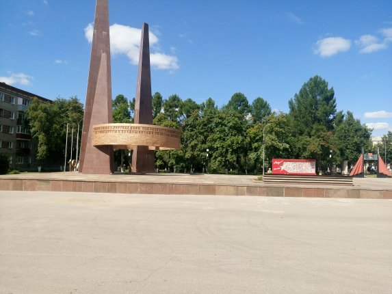 Площадь Победы ковров