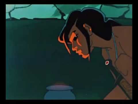 Маугли мультфильм 1973 красный цветок