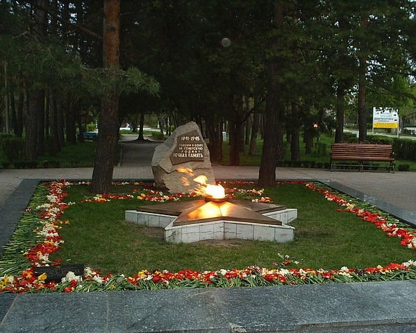 Город Лермонтов вечный огонь