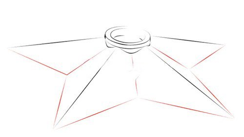 Вечный огонь рисунок