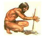 Добыча огня первобытными людьми