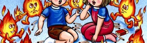 Памятка чтоб не ссориться с огнем