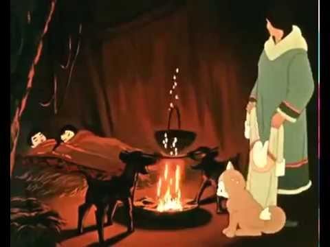 Двенадцать месяцев мультфильм 1956 в яранге горит огонь мультфильм 1956