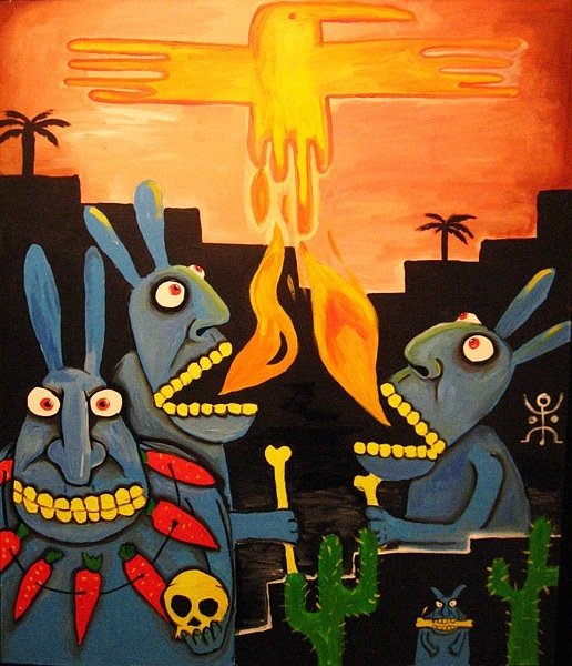 Картины Васи Ложкина цирк зажигает огни