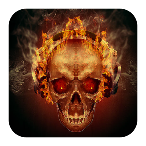 Пламенный череп