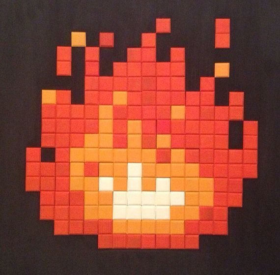 Огонь пиксель