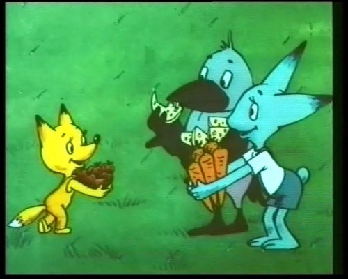 Мультфильм Лисенок и Земляничный дождик