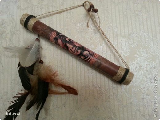 Посох дождя бечевкой