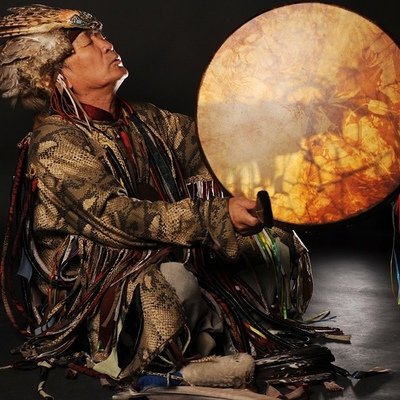 Призыв дождя с бубном