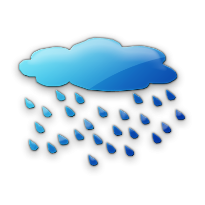 Осадки на белом фоне