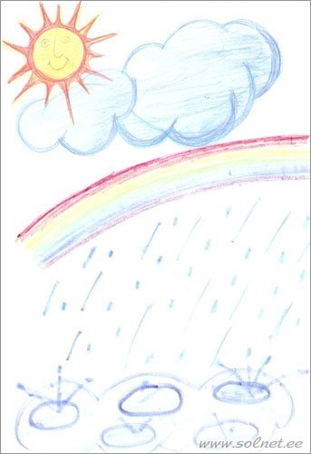 Рисование природные явления
