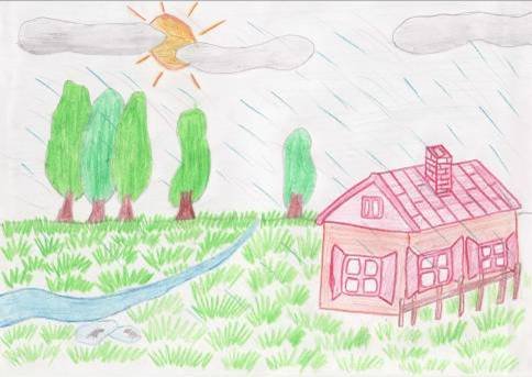 Иллюстрация к стихотворению весенний дождь а.а Фет