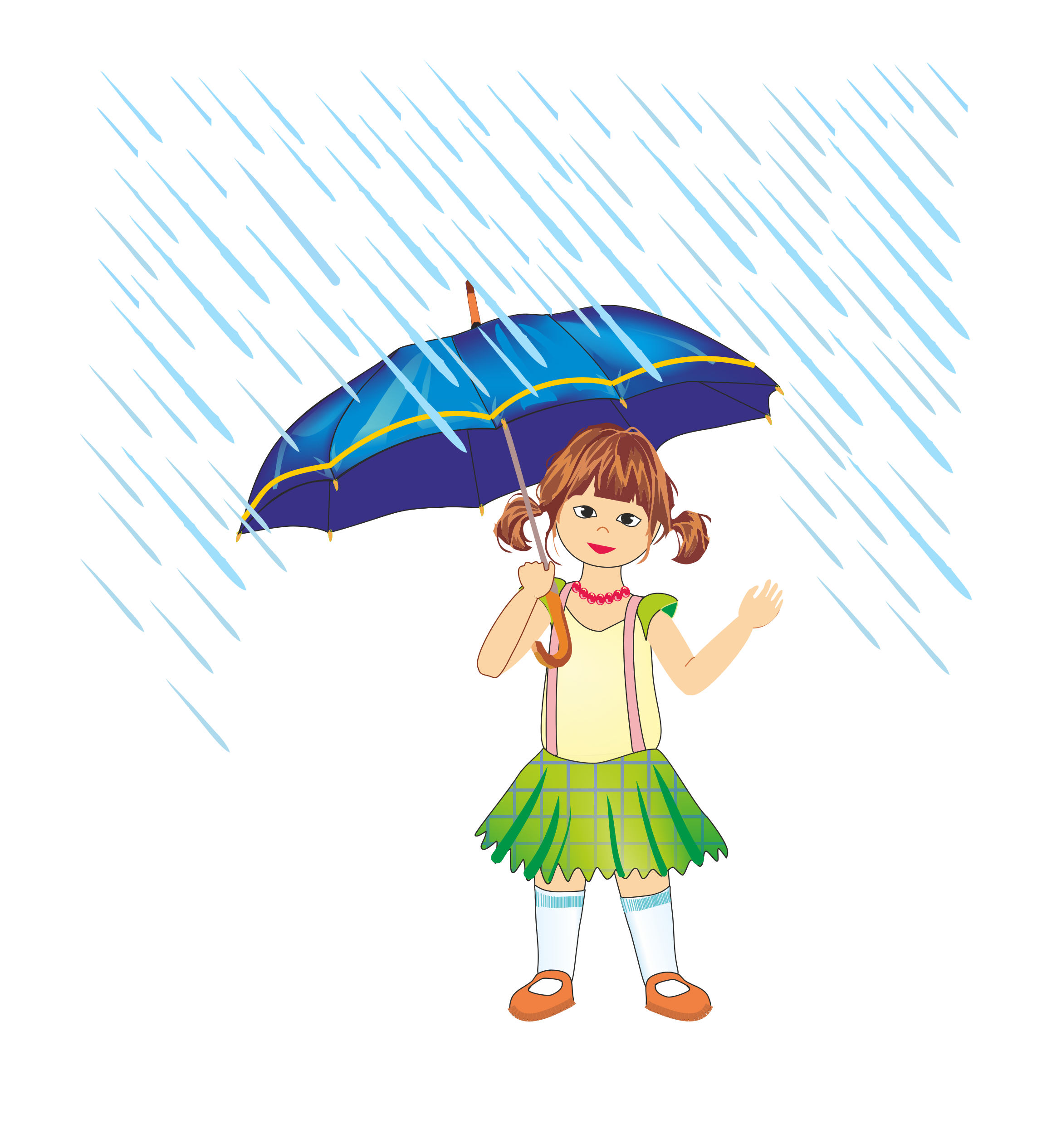 Дети дождя. Дождь картинка для детей. Дождик для детей. Человек под зонтом мультяшный.