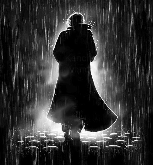 Картинки человек в капюшоне под дождем (67 фото)