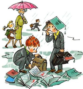 Голявкин в. "тетрадки под дождем"