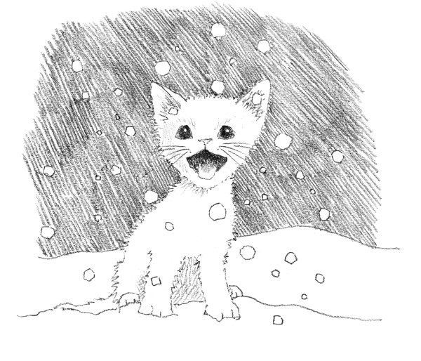 Холли Вебб котенок Усатик