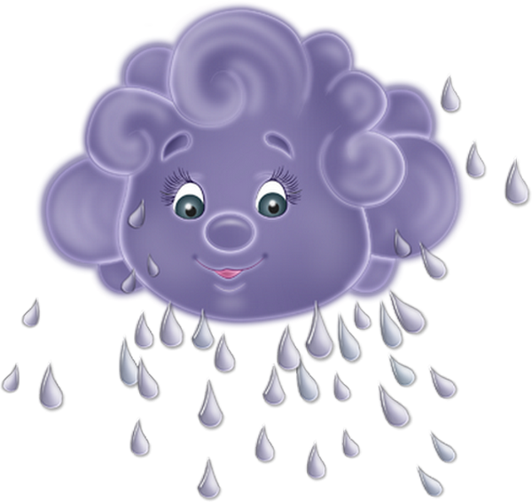 Тучка с дождиком