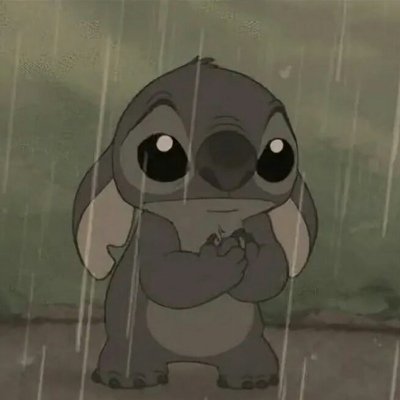 Картинки стич под дождем (55 фото)