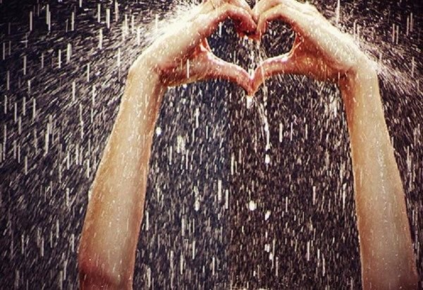 Ладошка под дождем