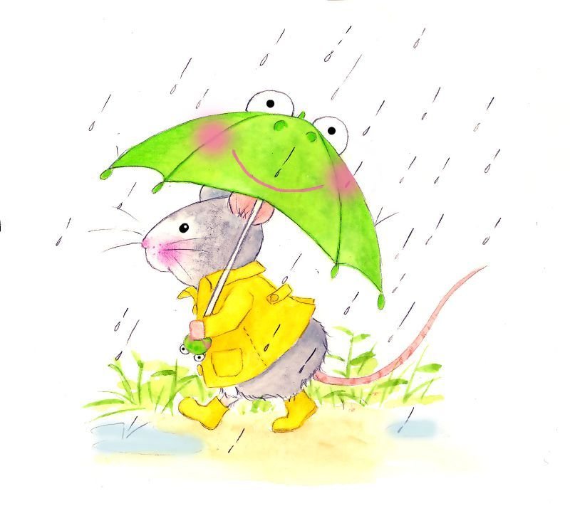 Как растения радуются дождю. Мышь с зонтиком. Мышь под зонтом. Мышка с зонтом. Мышка под зонтиком.