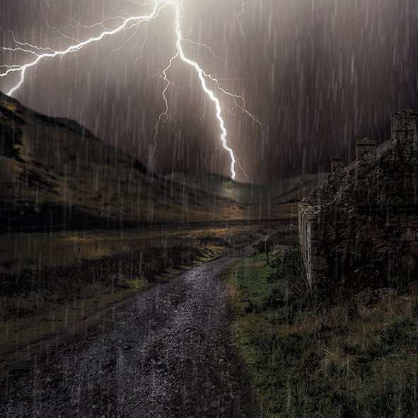 Ливневый дождь с грозой