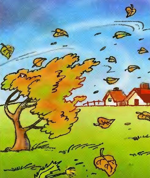 Ветер картинка для детей