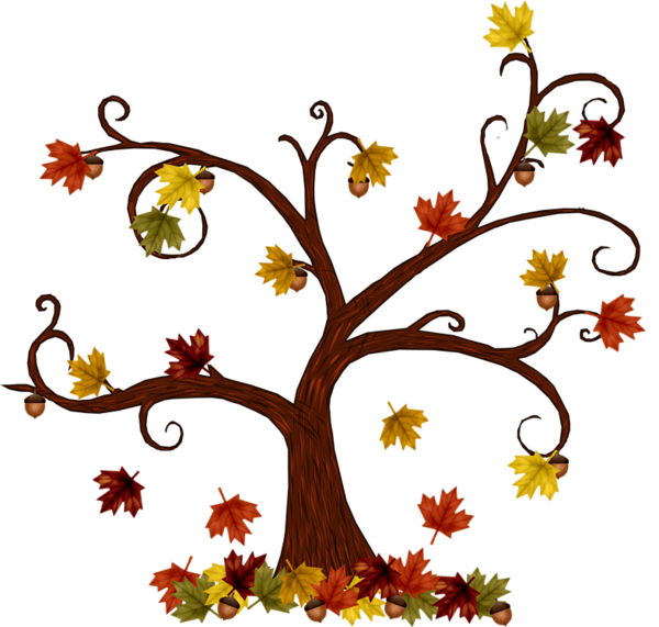 Осеннее дерево для детей