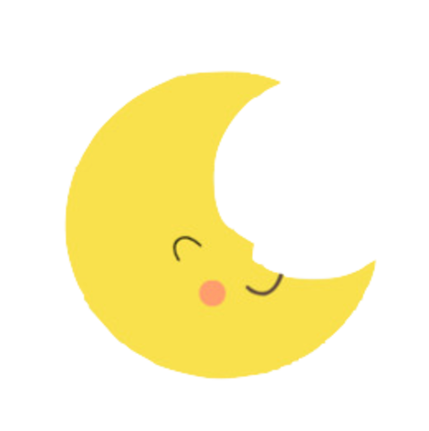 Луна с глазками