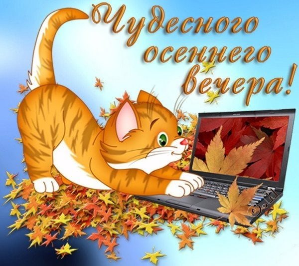 Чудесного осеннего вечера