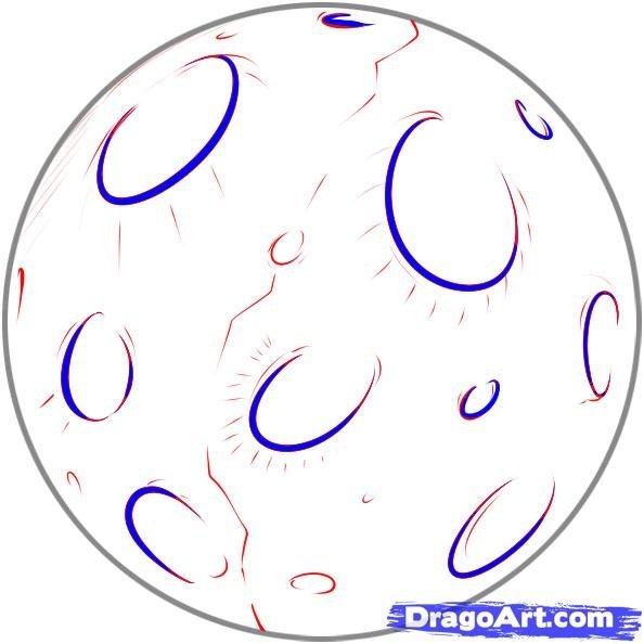 Марс рисунок