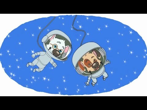 Белка и стрелка мультяшные для детей дошкольного возраста