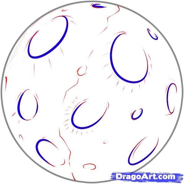 Марс рисунок