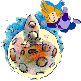 Незнайка на Луне космонавт