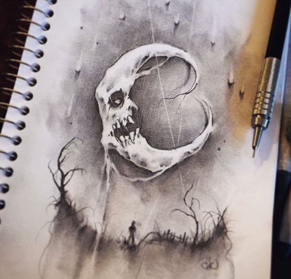 Картина смерть Луны