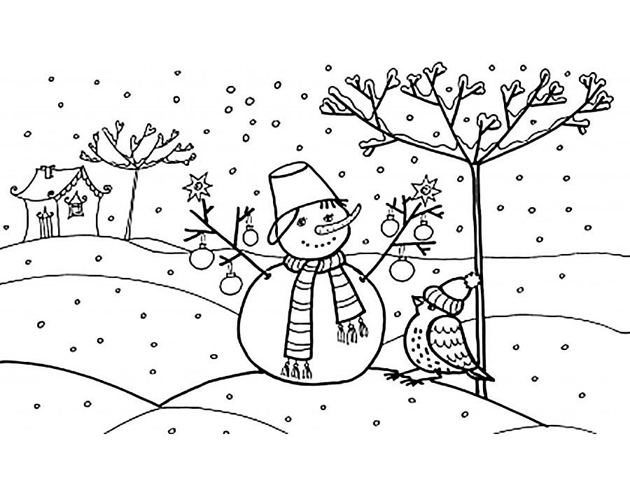 Восемнадцатая иллюстрация к книге Первый снег - Барбара Рид