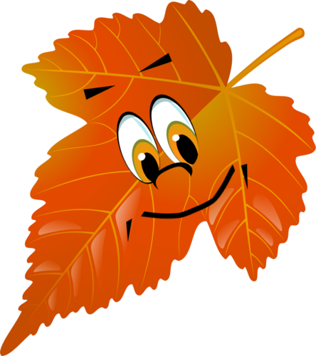 Веселые осенние листочки