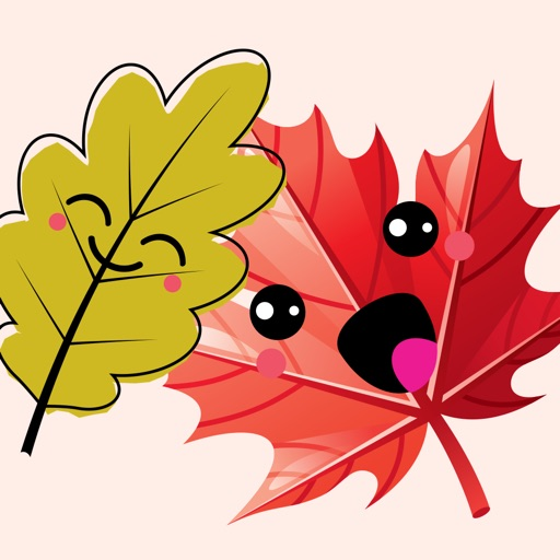 Осенние листья Стикеры