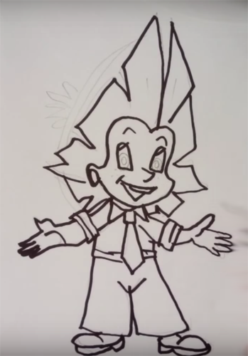 Незнайка карандашом