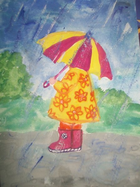 Краски осени глазами детей